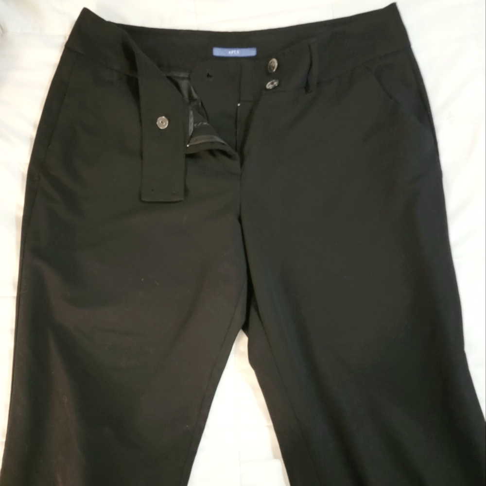 Black Apt. 9 Size 16 Dress Pants
